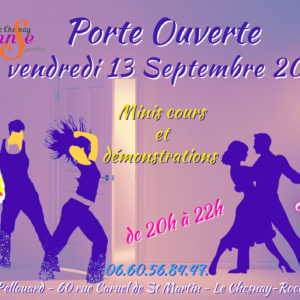 PORTES OUVERTES LE 13 SEPTEMBRE 2024